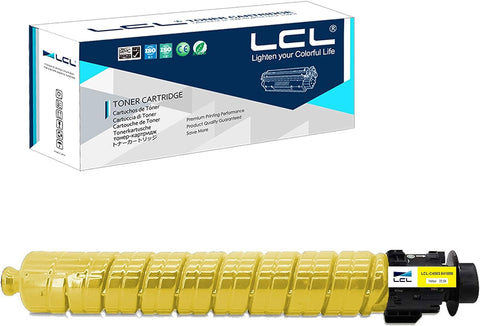 LCL Compatible Toner Cartridge Replacement for Ricoh 841850 MP C4503 C5503 C6003 C4503 MP C5503 MP C6003 C4503 MP C5503 Lanier MP C6003 Savin MP C4503 Savin MP C5503 Savin MP C6003(1-Pack Yellow)