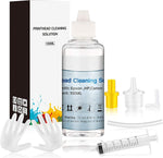 WOKOK Printer Cleaning Kit | Printhead Cleaning Kit | for Inkjet Printers HP/Brother/Epson/Canon WF-7710 WF-3640 7620 8600 8610 8620 WF-2750 WF-2650 ET-2750 ET-2650 C88 Liquid Printers Nozzle?100ml?