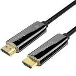 FIBBR Premium Certified HDMI 2 .1 Cable 33ft/10M?48Gbps 8K Fiber Optic HDMI Cable?Digital Audio/UHD Video Cable Supports 8K @60Hz/4K @120Hz, 4:4:4 RGB, eARC?UHD?HDR