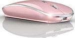 Wireless Bluetooth Mouse for ipad pro Air Laptop MacBook pro MacBook Air Mac iMac Chromebook Computer Win7/8/10 Laptop PC (Rose Gold)