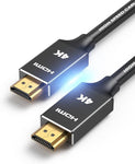 4K HDMI Cable 15FT, Caphi 2.0 High Speed 18Gbps HDMI in-Wall CL3 Rated Cord-Supports (4K 60Hz HDR,Video 4K 2160p 1080p 3D HDCP 2.2 ARC-Compatible with Ethernet Roku TV/HDTV/PS5/Blu-ray