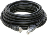 Cables Direct Online 75ft Black Cat5e Ethernet Network Patch Cable Internet Wire for Modem, Router, Pc, TV, Consoles