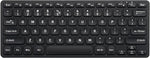 Perixx PERIBOARD-732B Wireless Backlit Mini Keyboard - X Type Scissor Keys - White Backlit - US English,Black,11950