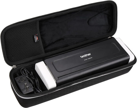 FBLFOBELI Hard Travel Carrying Case for Brother Wireless Compact Desktop Scanner ADS-1700W / RADS-1700W, Protective Storage Bag (Case Only)