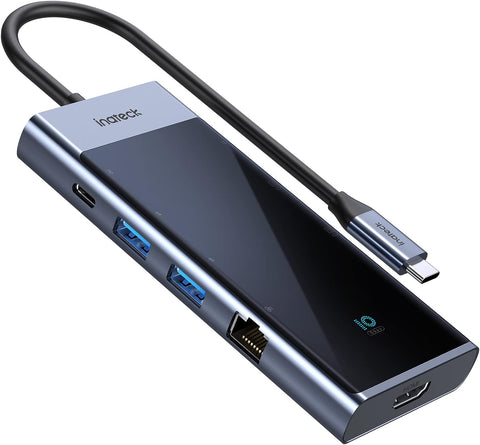 Inateck USB 3.2 Gen 2 Speed, USB C Hub with 8 Ports, HB2023