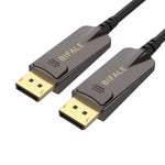 BIFALE DP Fiber Optic Cable 33ft, 8K Fiber Displayport Cable Support HBR3, DSC 1.2, HDR10, 32.4Gbps, 8K@60Hz, 4K@144Hz, Thin and Slim Fiber DP1.4 Cable-Top Series