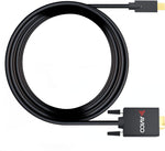 Avico USB C to VGA Adapter – 1080P @ 60hz – 6ft Cable – for Monitors, TVs, PCs, MacBooks, Projectors – Thunderbolt Compatible