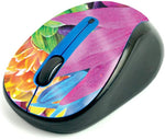 MightySkins Glossy Glitter Skin for Logitech M325 Wireless Mouse - Colorful Flowers | Protective, Durable High-Gloss Glitter Finish | Easy to Apply, Remove, and Change Styles | Made in The USA