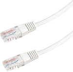 Cat5e Ethernet Cable, 3ft 10 Pack Internet Network LAN, RJ45 Patch 350MHz, UTP for PC, PS4, Xbox, Mac, Laptop, Modem Router, White