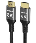 10k 8k 4k HDMI 2.1 Cable 33FT, Certified 48Gbps 1ms Ultra High Speed HDMI Cable 4k 120Hz 144Hz 10k 8k 60Hz 4:4:4 12bit eARC ARC DTS:X Dolby Atmos HDR10 Compatible for Samsung Sony LG Mac PS5 Xbox