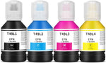 Aomya T49 Ink Compatible Epsn 4×140ml Refill Ink Bottle Replacement T49H1/T49H2/T49H3/T49H4 for Epsn SureColor SC-T3170x Printer