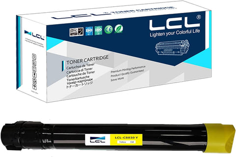 LCL Compatible Toner Cartridge Replacement for Xerox AltaLink C8030 C8035 C8045 C8055 C8070 006R01700 6R1700 High Yield (1-Pack, Yellow)