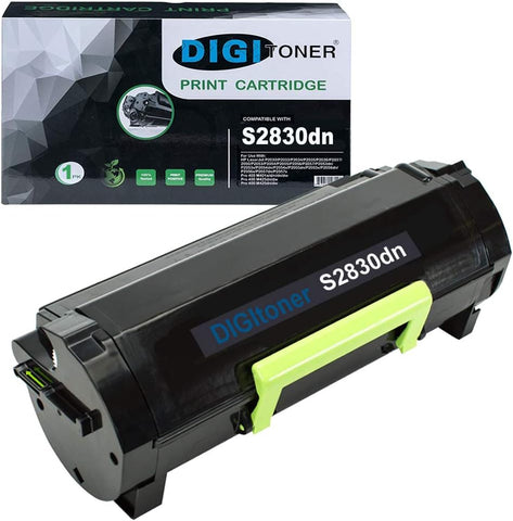 DIGITONER Compatible S2830dn Toner Cartridge Replacement for Dell S2830 S2830dn 2830dn 2830 dn Laser Series FR3HY CH00D 593-BBYP GGCTW 3RDYK TC2RH 593-BBYO Ink High Yield - 8,500 Pages [1Pack,Black]