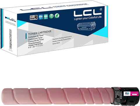 LCL Compatible Toner Cartridge Replacement for Konica Minolta TN324 TN-324 TN324M TN-324M A8DA330 High Yield BizHub C258 C308 C368 (1-Pack Magenta)