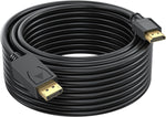 DisplayPort-DP to HDMI Cable 4K, UVOOI 25 Feet Display Port to HDMI Cable Adapter, 4K&3D, 28AWG, 7.62M