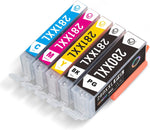 Victor 280xxl 281xxlInk Cartridges Replacement for Canon 280 281 PGI-280XXL CLI-281XXL PIXMA TS6220 TS8120 TS8220 TS9520 TS9521 Printer (5 Colors Packing), 280XXL/281XXL, 2Black/Cyan/Magenta/Yellow