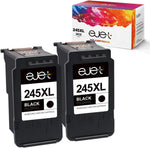 245XL Black Ink Cartridge High Capacity Ink Multi Pack for Canon 245XL Black Ink 245 PG-245 ejet Compatible with Canon Pixma MX490 MX492 MG2522 TS3100 TS3122 TS3300 TS3322 TR4500 TR4520 TR4522 Printer