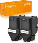 kooway Remanufactrued TNP80K TNP-80K AAJW132 Toner Cartridge Replacement for Konica Minolta Bizhub C3320i / 13,000 Pages (TNP80K 2 Pack)