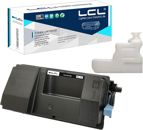 LCL Compatible Toner Cartridge Replacement for Kyocera TK-3182 TK3182 1T02T70US0 ECOSYS M3655idn and P3055dn (1-Pack Black)