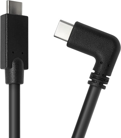 MICRO CONNECTORS 16FT USB 3.2 Gen 1 Right Angle C to C Cable for Quest Link, (E07-321CRC-5M)