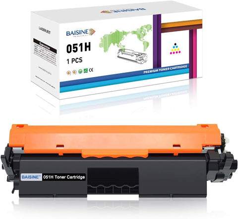 BAISINE Compatible 051H CRG-051H Toner Cartridge Replacement for Canon 051H imageCLASS LBP162dw MF264dw MF267dw MF269dw iSNESYS LBP160 LBP260 Series Printer - High Capacity 4,000 Pages (Black, 1 Pack)