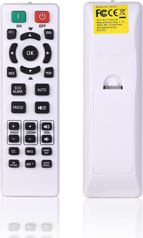 Universal Remote Control for All BENQ Projector MS517 MS524 MS527 MW519 MW523 MW663 MX504 MX505 MX518 MX520 MX522 MX618ST MX661 MX662 MX620ST MS619ST MW571H MW621ST