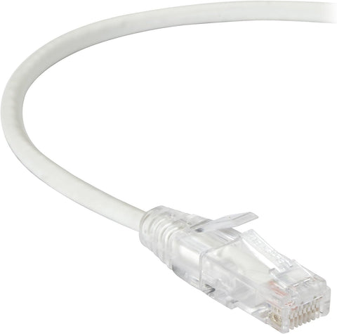 Black Box Network Services Slim-NET CAT6 250-MHZ 28-AWG ETHERNET Patch Cable - UNSHIELDED, PVC, SNAGLESS BO