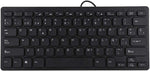 Wired Spanish Keyboard, USB Interface Wired 78 Keys Ultra-Thin Spanish Keyboard, for Desktop Computer, Suitable for Both Office and Games