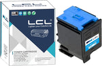 LCL Compatible Toner Cartridge Replacement for Sharp MX-C30 MX-C30NT MX-C30NTC MX-C30NT-C MX-C301W MX-C250F C300P C300W C301W C303W C304W C305W C306W (1-Pack Cyan)