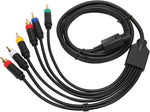 RGB Rgbs Multifunctional Composite Cable with Strong Stability High Flexibility, 4 BNC Heads, Made Suitable for Crt Monitors, for NGC, for N64