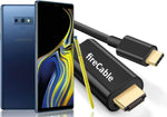 fireCable Galaxy Note 9 XL USB C to HDMI Male Cable (Cord Connects Your Note9 to Monitor/TV - Activates Full DeX Mode Desktop Experience)