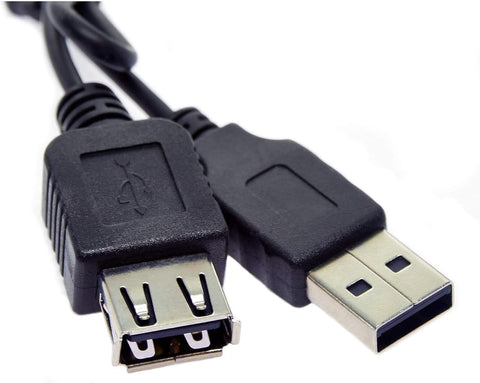 USB 2.0 Extension Cable 10-Pack - A-Male to A-Female Adapter Cord - 9 inch (23 cm)