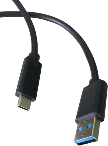 VIDEOGEAR High-Speed USB Cable 3.0 TypeA-C Male Charger Cable Black