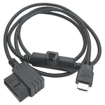 OBDII to HDMI Monitor Cable Plug Replacement for H00008000 Compatible with CS2 CTS2 CTS3 Cable