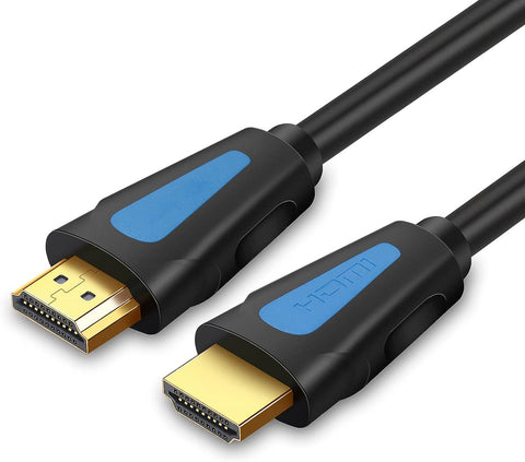 Fuwaderp HDMI Cable 20 ft,2.0 HDMI 20 Feet Gold-Plated Supports 4K@60HZ,18Gbps,HDR,ARC,Ultra HD,3D,1080P.