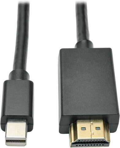 Tripp Lite Mini DisplayPort to HD Cable Adapter, MDP to HDMI (M/M), MDP2HDMI, 1080p, 12 ft. (P586-012-HDMI)