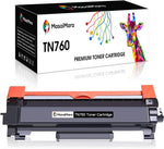 MasaiMara Compatible TN760 Toner Cartridge Replacement for Brother TN-760 TN 760 TN730 TN-730 for HL-L2350DW DCP-L2550DW HL-L2395DW HL-L2390DW HL-L2370DW MFC-L2750DW MFC-L2710DW Toner (Black, 1 Pack)