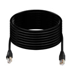 QIANRENON RJ50 10P10C Cat 5E 26AWG Cable Male to Male Modular Crystal Plug with Shielding Connectors for Laser Printing Industrial Control Equipment 5M/16.4 Ft