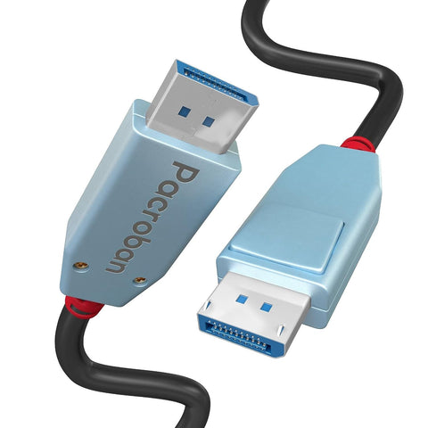 Pacroban DisplayPort to DP Cable 2.0 80Gbps, 16K 60Hz, 8K 60Hz, 4K 144Hz, 1080p 240Hz,Bandwidth of 80Gbps,Dynamic HDR for Gaming Monitor, TV (10ft)