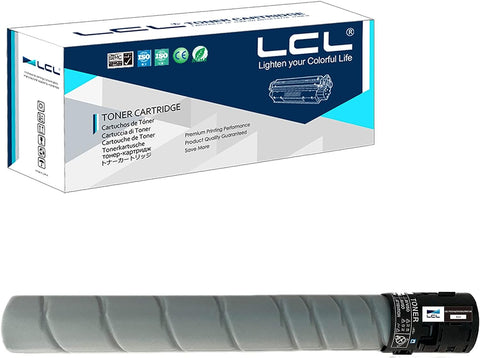 LCL Compatible Toner Cartridge Replacement for Konica Minolta TN514K TN-514K TN514 TN-514 A9E8130 High Yield Bizhub C458 Bizhub C558 Bizhub C658 (1-Pack Black)