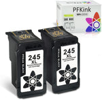 PFKink 245XL Black Ink Cartridge Replacement for Canon PG-245 PG-245XL PG 245 245XL 245 XL PG-243 Used in Canon PIXMA MX492 MX490 MG2920 MG2420 MG2520