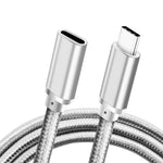 FireBooth USB Type C Extension Cable (3.3Ft/1M) Male to Female Extension Charging & Sync Cord