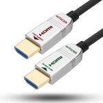 FeizLink 4K HDMI Fiber Optic Cable 75 Feet 4K 60Hz 18Gbps HDR10 HDCP2.3 3D Slim Flexible HDMI 2.0 Cable for HDTV/TVbox/Gaming Box / 4K Projector