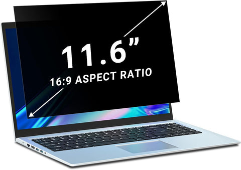 11.6" Laptop Screen Protector -Privacy Filter, ±60 Degree Privacy and Anti Glare Screen Protector for All 11.6" 16:9 Laptop