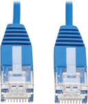 Tripp Lite CAT6a 10G Ethernet Cable, Ultra Slim 10G Cat6a Gigabit Cable, Molded UTP Network Patch Cable, Blue, 5 ft (N261-UR05-BL)