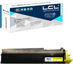 LCL Compatible Toner Cartridge Replacement for Ricoh SP C360 C361 C360DNW C360SFNW 408183 408179 High Yield (1-Pack Yellow)