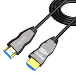 Mytrix 4K Fiber Optic HDMI Cable, 49 ft/ 15m HDMI Cable 2.0 Supports 4K@60Hz, 18Gbps, Dolby Atmos,HDR, eARC, Compatible with Xbox, PS5, PS4, Apple TV