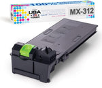 MADE IN USA TONER Compatible Replacement for Sharp MX312NT, MX-M260, MX-M264N, MX-M310, MX-M314N, MX-M354N (Black, 1 Cartridge)