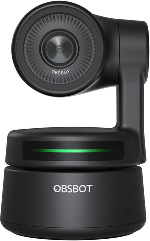 OBSBOT Tiny AI-Powered PTZ Webcam with AI Tracking Auto-Frame Gesture Control Audio Support Software Support Windows and MacOS for Video Chat Online Meeting Online Class Live Stremsing