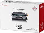 CRG-120 120 Black Toner Cartridge Compatible Toner Cartridge Replacement for Canon 120 CRG-120 Work with imageCLASS D1120 D1550 D1150 D1320 D1350 D1520 D1100 D1370 MF6680DN MF417dw Printer (2 Black)